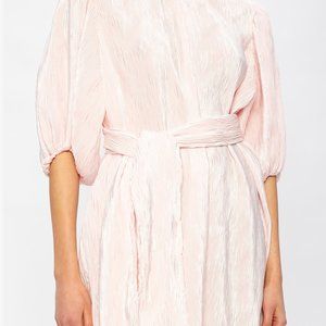 Ganni Pleated Mini Dress NWT